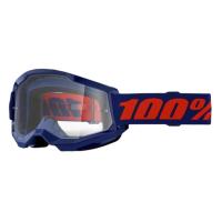 100% Очки Strata 2 Goggle Navy / Clear в Воронеже