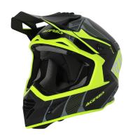Acerbis Шлем кроссовый X-Track 22-06 Black/Fluo-Yellow в Воронеже