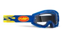 100% Очки FMF Powercore Goggle Flame Navy/Clear Lens в Воронеже