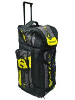 Grom Сумка для экипировки с колесами MX1 Gearbag Fragments Neongrey в Воронеже
