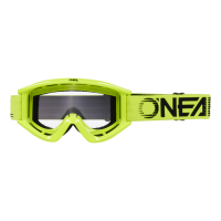 Oneal Маска кроссовая B-Zero V.22 желтая оправа, прозрачная линза в Воронеже