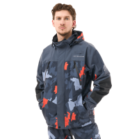 Dragonfly Мембранная куртка Quad 2.0 Man 2025 Grey - Orange Camo в Воронеже