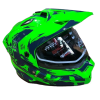 AiM Шлем детский JK802Y Green/Blue в Воронеже