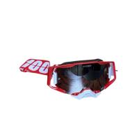 100% Replica Маска кросс Striker (C-9) Красная, линза серебро в Воронеже