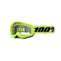 100% Очки подростковые Strata 2 Junior Neon Yellow / Clear в Воронеже