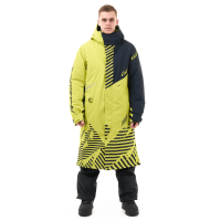 Dragonfly Плащ зимний Race Coat Man 2025 Lime-Black в Воронеже