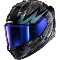 Shark Шлем D-Skwal 3 Blast-R Black/Green/Glitter в Воронеже
