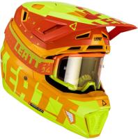 Leatt Шлем кроссовый Kit Moto 7.5 V23 Citrus в Воронеже
