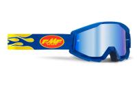 100% Очки FMF Powercore Flame Navy Зеркальная/Синяя линза в Воронеже