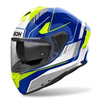 Airoh Мотошлем Spark 2 Chrono Blue/Yellow Gloss в Воронеже