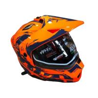 AiM Шлем детский JK802Y Orange/Blue в Воронеже