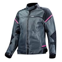 LS2 Мотокуртка женская Riva Lady черно-темно-серо-розовый в Воронеже