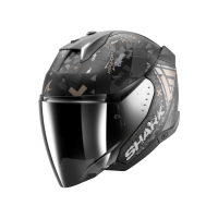 Shark Шлем Skwal I3 Jet Hellcat Mat Black/Chrome/Anthracite в Воронеже