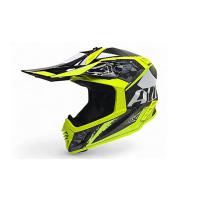 AiM Шлем RH855 Carbon Terrain Black/Yellow в Воронеже