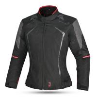 Dimox Мотокуртка текстиль Horizon Women Black/Red в Воронеже