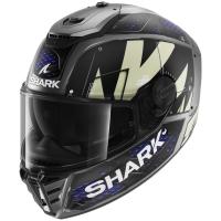 Shark Шлем Spartan RS Stingrey Mat Antracite/Antracite/Blue в Воронеже