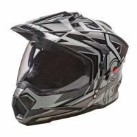 AIM Шлем кросс/эндуро JK802S Black/Grey/White в Воронеже