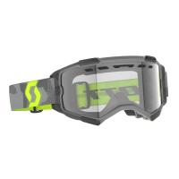 Scott Очки Fury Enduro light grey/neon yellow/clear в Воронеже