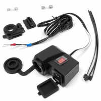 Extreme Style Розетка USB 2 порта на руль, 5 V, 3.1 A MUS04-L в Воронеже