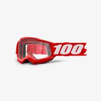 100% Очки подростковые Accuri 2 Youth Gggle Red Clear Lens в Воронеже