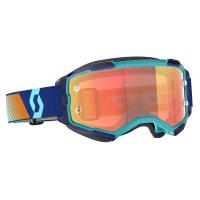 Scott Очки Fury royal blue/orange orange chrome works в Воронеже