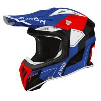 Airoh Шлем Aviator Ace 2 Shield Blue-Red Gloss в Воронеже