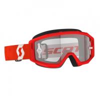 Scott Очки кроссовые Primal clear red/white clear works в Воронеже