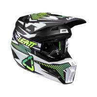 Leatt Шлем кроссовый 3.5 V26 Storm Teal + очки Vizion 3.5 в Воронеже