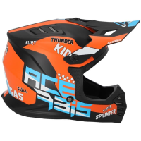 Acerbis Шлем детский Profile Junior Black/Orange в Воронеже