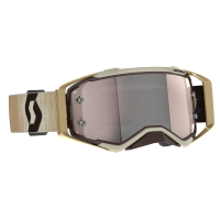 Scott Очки кроссовые Prospect beige/brown/silver chrome works в Воронеже