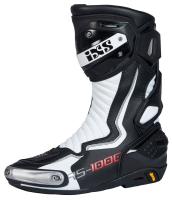 IXS Мотоботы RS-1000 черный/белый в Воронеже