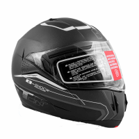 Beon Шлем модуляр B-700 Matt Grey/Black White в Воронеже