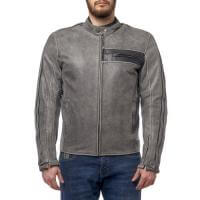 Moteq Куртка кожаная Defender grey в Воронеже