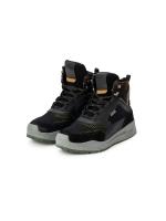 Scout Мотоботинки мужские Sneaker Черный/Коричневый в Воронеже