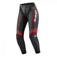 Shima Мотоштаны Кожаные женские Miura 2.0 Black/Red в Воронеже