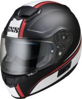 IXS Мотошлем HX 215 2.1 Черно-красно-белый матовый в Воронеже