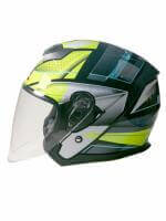 AiM Шлем открытый JK526 Yellow/Grey/Black в Воронеже