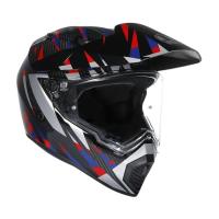 AGV Шлем AX9 E2206 V26 Steppa Carbon/Red/Blue в Воронеже