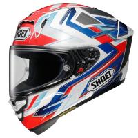 Shoei Мотошлем X-Spirit Pro Escalate бело-сине-красно-серый в Воронеже