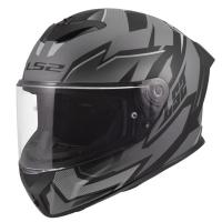 LS2 Мотошлем FF820 Rapid III Xtrem Black Grey в Воронеже