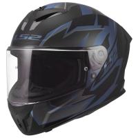 LS2 Мотошлем FF820 Rapid III Xtrem Black Blu Petrol в Воронеже