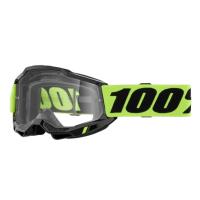 100% Очки подростковые Accuri 2 Neon Yellow / Clear в Воронеже