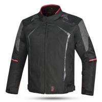 Dimox Мотокуртка текстиль Horizon Mens Black/Red в Воронеже