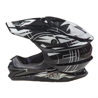 AiM Шлем кроссовый JK803S White/Black в Воронеже