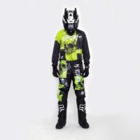 Grom Штаны кроссовые подростковые MX Religion lime в Воронеже