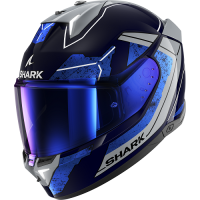 Shark Шлем Skwal i3 Rhad Blue/Chrome/Silver в Воронеже