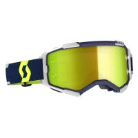 Scott Очки кроссовые Fury blue/grey yellow chrome works в Воронеже