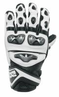 IXS Перчатки RS-400 Kurz Черный/Белый в Воронеже