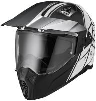 IXS Шлем IXS 208 2.0 Черно-Белый Матовый в Воронеже