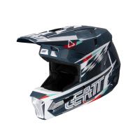 Leatt Шлем кроссовый Helmet Kit Moto 3.5 V25 Blue в Воронеже